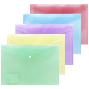 Папка-конверт Auchan А4 в асортименті - купити, ціни на Auchan - фото 1