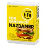 Cheese maasdamer Cheese life 55% 70g Ukraine