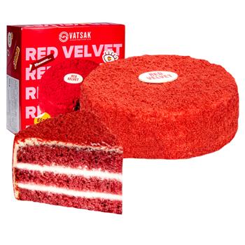 Торт Vatsak Red Velvet 650г - купить, цены на Таврия В - фото 1