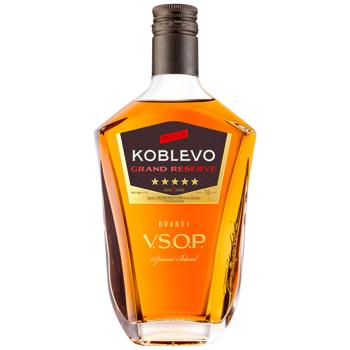 Koblevo Reserve Brandy V.S.O.P. 5 Years 40% 250ml - buy, prices for COSMOS - photo 1