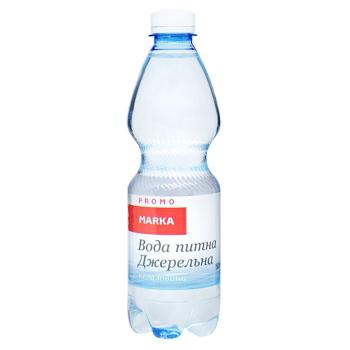 Вода мінеральна Marka Promo Джерельна негазована 0,5л - купити, ціни на NOVUS - фото 1