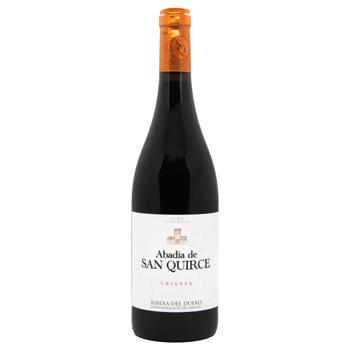 Abadia De San Quirce Crianza Red Dry Wine 14.5% 0.75l - buy, prices for COSMOS - photo 1