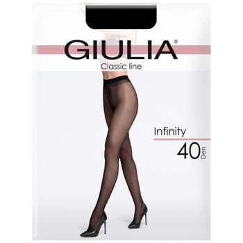 Giulia Infiniti Nero Women's Tights 40den 3s