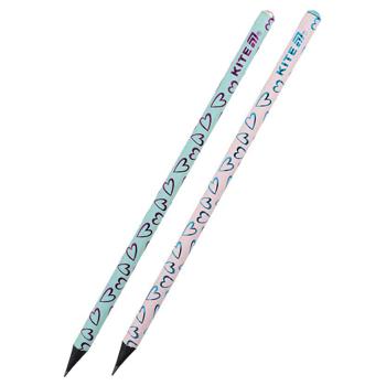 Kite Hearts Graphite Pencil With Crystal K25-059-1 - buy, prices for Ideal - photo 1