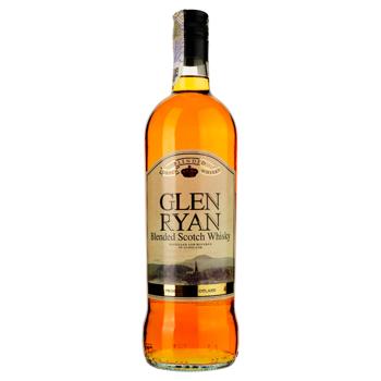 Glen Ryan Whisky 40% 1l - buy, prices for AlcoHub - photo 1