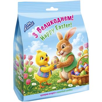 Конфеты Konti С Пасхой! Ассорти 250г - купить, цены на КОСМОС - фото 1