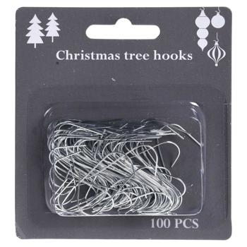 Koopman Christmas Tree Hooks 100pcs - buy, prices for COSMOS - photo 1