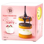 Коржі бісквітні Truff Royal для бенто-торту 165г