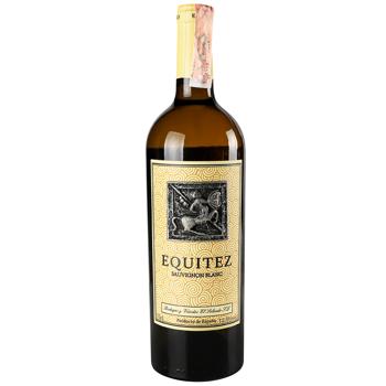 El Soleado Equitez Sauvignon Blanc White Dry Wine 12.5% 0.75l - buy, prices for - photo 1