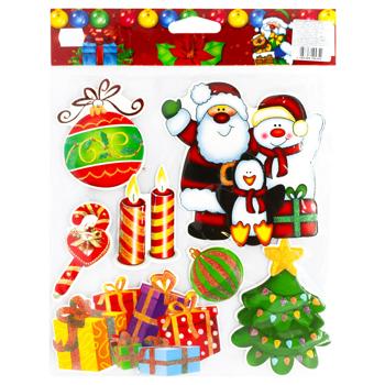 New Year's Sticker in Assortment - buy, prices for MegaMarket - photo 4