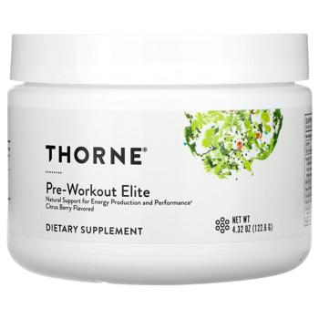 Передтренувальний комплекс Thorne Pre-Workout Elite зі смаком цитрусів та ягід 122,6г - купити, ціни на Біотус - фото 1