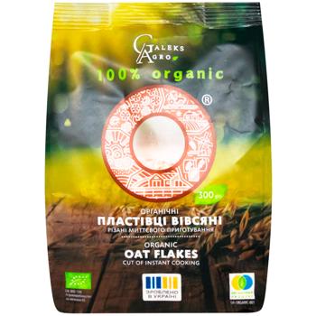 Galeks-Agro Organic Chopped Oat Flakes 300g - buy, prices for Grono - photo 2