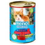 Консервы Reno для кошек говядина 415г