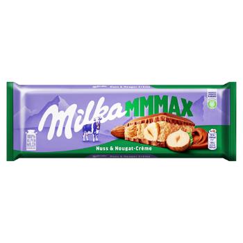Шоколад молочний - Milka 300g Nut Nougat - купить, цены на Grono - фото 1