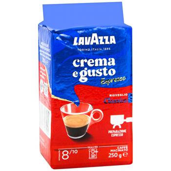 Lavazza Crema and Gusto Espresso Ground Coffee 250g - buy, prices for COSMOS - photo 2