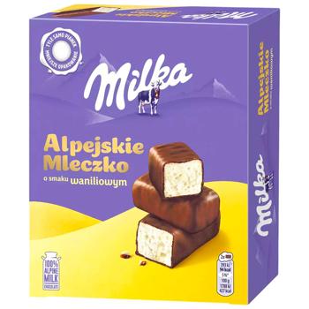 Цукерки Milka Alpejskie Mleczko зі смаком ванілі 330г - купити, ціни на За Раз - фото 1