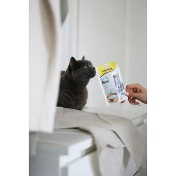 Лакомство для кошек GimCat Milk Bits с молоком 40г - купить, цены на MasterZoo - фото 3