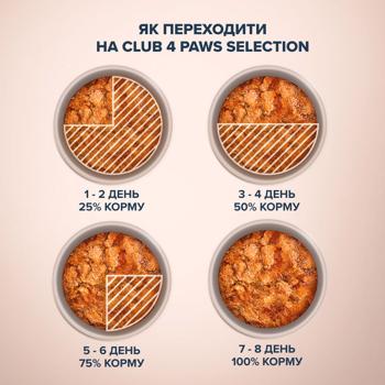 Корм вологий Club 4 Paws Premium Selection з оселедцем та салакою для котів 80г - купити, ціни на MasterZoo - фото 3