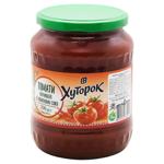 Khutorok Unpeeled Tomatoes in Tomato Juice 700g