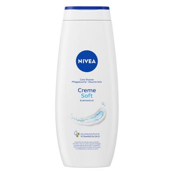 Гель-уход для душа Nivea Creme Soft и миндальное масло 500мл - купить, цены на КОСМОС - фото 1