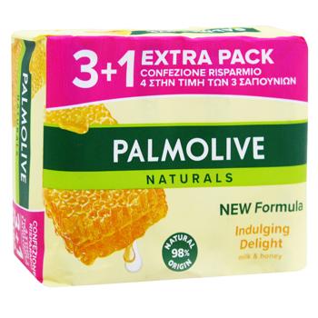 Palmolive Naturals Milk and Honey Solid Soap 4pcs*90g - buy, prices for Tavria V - photo 6