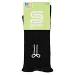 Premier Socks High Ruffled Children's Socks with Embroidery s.16-22 Black