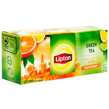 Lipton Citrus Green Tea 1.3g*20pcs - buy, prices for Vostorg - photo 3