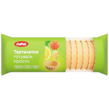 Golpek Shortbread Tartlets 16pcs 120g - buy, prices for Chudo Market - photo 1