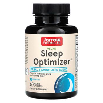 Здоровый сон Jarrow Formulas Sleep Optimizer 60 капсул - купить, цены на Biotus - фото 1