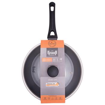 Krauff Frying Pan with Glass Lid 26cm - buy, prices for - photo 2