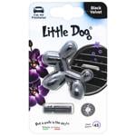 Ароматизатор Little Dog Чорний оксамит на дефлектор