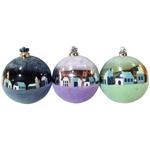 Actuel Huts Plastic Christmas Tree Ball 7.8cm in assortment