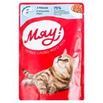 Cat food Miau 85g pouch Ukraine