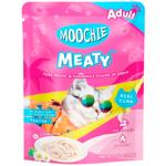 Корм вологий Moochie Meaty з тунцем та ромашкою для котів 70г