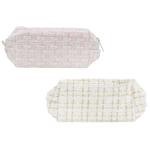 Tweed Cosmetic Bag 18*9*6cm 11025-8