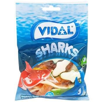Конфеты Vidal Акулы желейные 90г