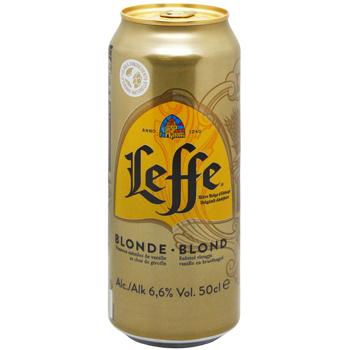 Leffe Blond Light Beer 6.6% 0.5l - buy, prices for NOVUS - photo 2