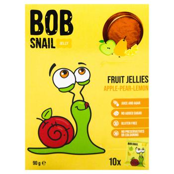 Мармелад Bob Snail яблуко-груша-лимон 90г - купити, ціни на Auchan - фото 2