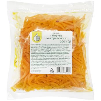 Auchan Korean Carrots 200g - buy, prices for Auchan - photo 1