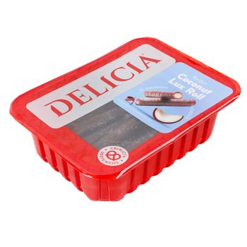Вафлі Delicia Coconut Lux Roll зі смаком кокоса 450г - купити, ціни на КОСМОС - фото 2