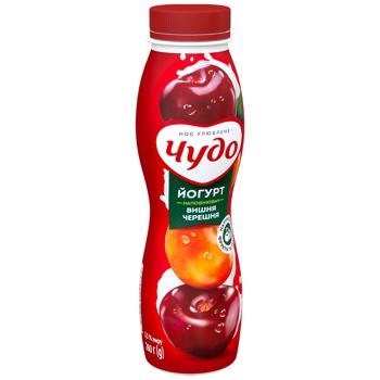 Chudo Cherry-Sweet Cherry Yogurt 2.5% 260g - buy, prices for COSMOS - photo 2
