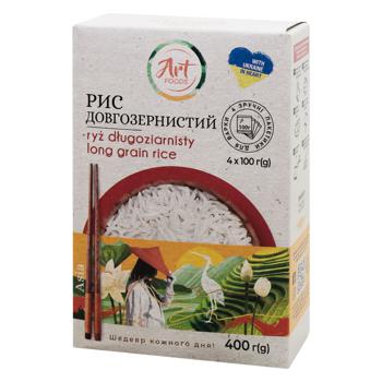 Рис Art Foods длиннозернистый 4*100г - купить, цены на ЕКО Маркет - фото 3