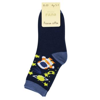 Moi Faini Space Children's Socks s.18-20 Blue - buy, prices for - photo 1