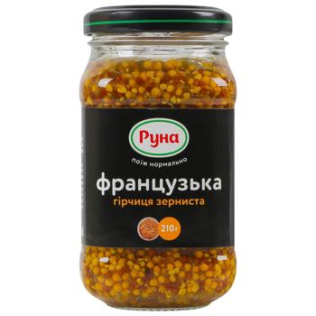 Runa French Mustard Granular 210g - buy, prices for COSMOS - photo 1