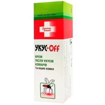 Крем Лікар Біокон Укус Off після укусів комах 30г