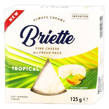 Сыр Briette Tropical 60% 125г - купить, цены на КОСМОС - фото 1