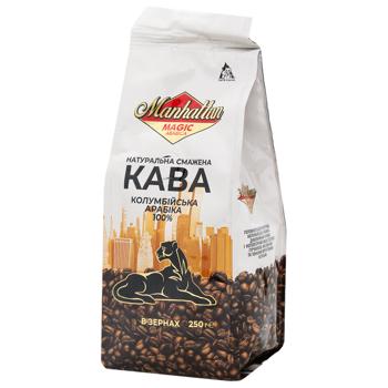Manhattan Arabica Coffee Beans 250g - buy, prices for Auchan - photo 1