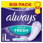 Always Daily Fresh Long Pads 52pcs