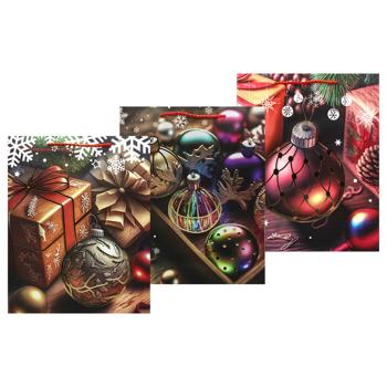 Angel Gifts New Year's Paper Bag 26*32*10cm - buy, prices for ULTRAMARKET - photo 1