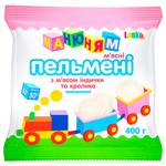 Пельмені Laska Ма-Ню-Ням з індичкою та кроликом 400г